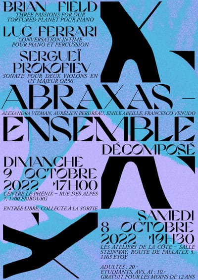 Abraxas décomposé - Fribourg