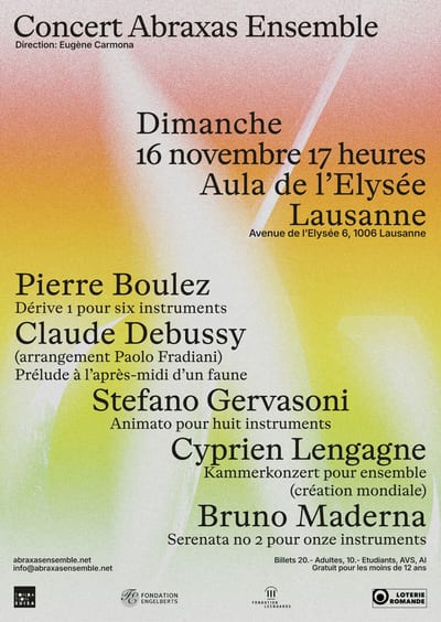 Abraxas Ensemble - grand ensemble 4